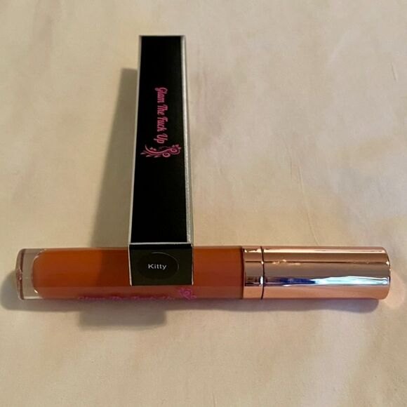 NEW! Glam the F**k Up  Matte Cream Lipstick  Transfer Resistant, color Kitty - Picture 1 of 4